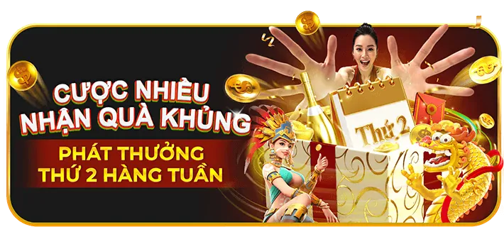 Biểu tượng hoàn trả tiền mặt hàng tuần cho cá cược thể thao tại mmoo9 win